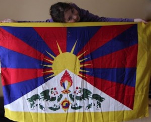 Vlajka pre Tibet 2013