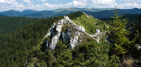 Ostrá, pohľad späť II. Ostrá, pohľad späť II.
