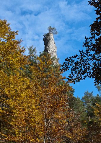 Mojžišov stĺp, Lačnovská tiesňava