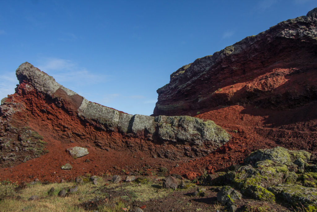 Rauðhólar (Červené vrchy), Island