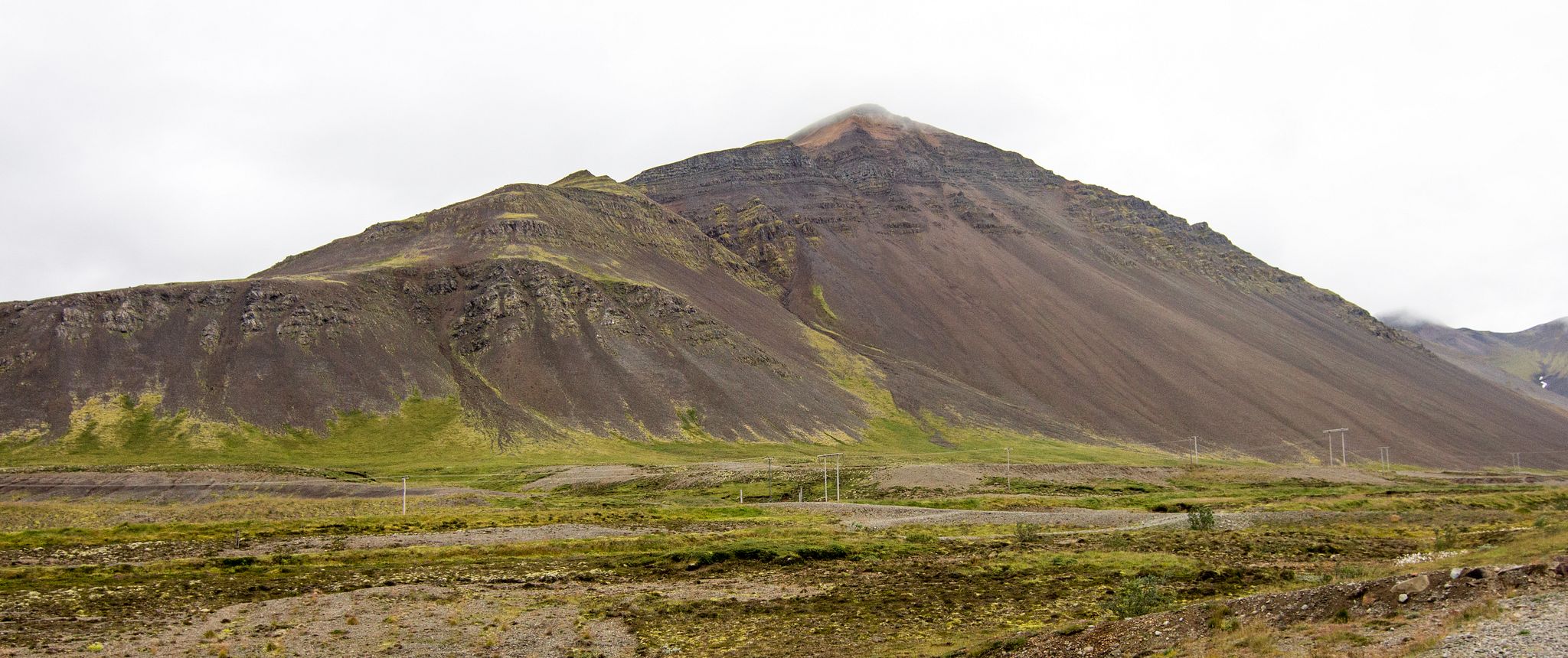Hafnarfjall, vulkán Skardsheidi