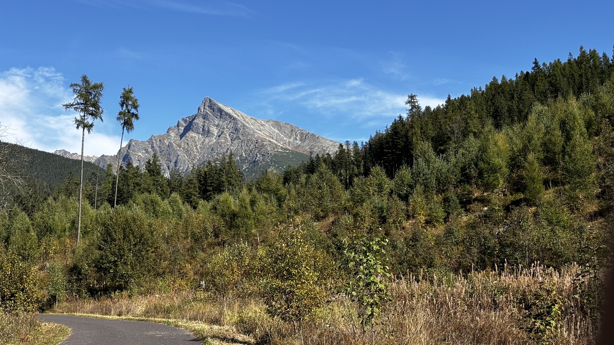 Kriváň z Kôprovej doliny, Západné Tatry